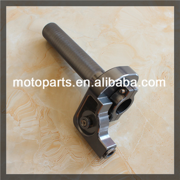Good Quality CNC Modified Motorcycle HandleBar 19cm silver color aluminium alloy material