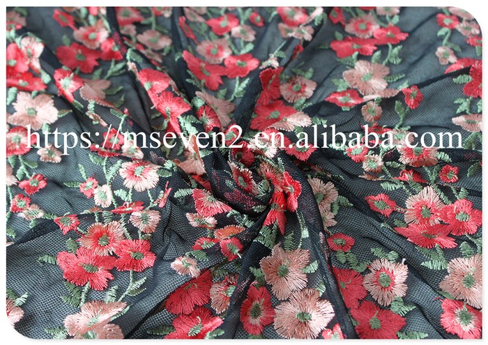 schiffli embroidery fabrics