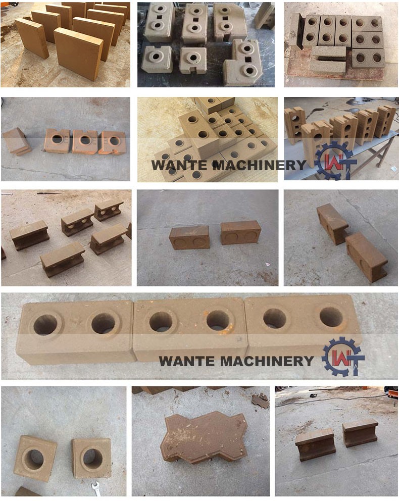 Wante WT2-10高圧圧縮地球粘土レンガ製造機、粘土レンガ製造機仕入れ・メーカー・工場