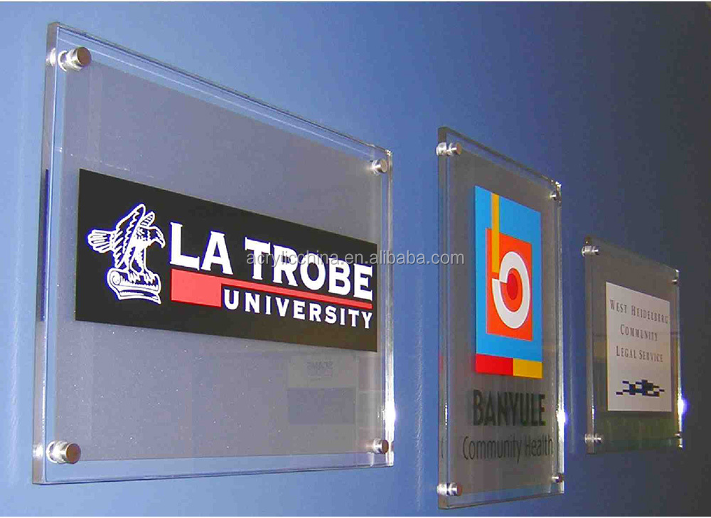 Customized Clear Acrylic Board,Corporate Acrylic Stud Board,Display Acrylic Sign Board/notice