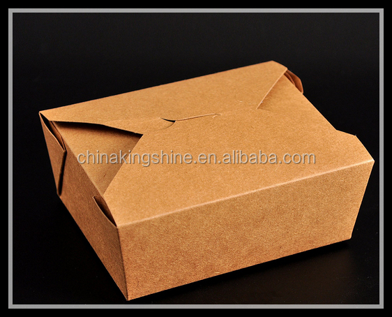 安いカスタム紙食品は、 ボックスを取り出す、 紙の食品のボックスの印刷を取る、 食べ物がテイクアウト紙箱のデザイン仕入れ・メーカー・工場
