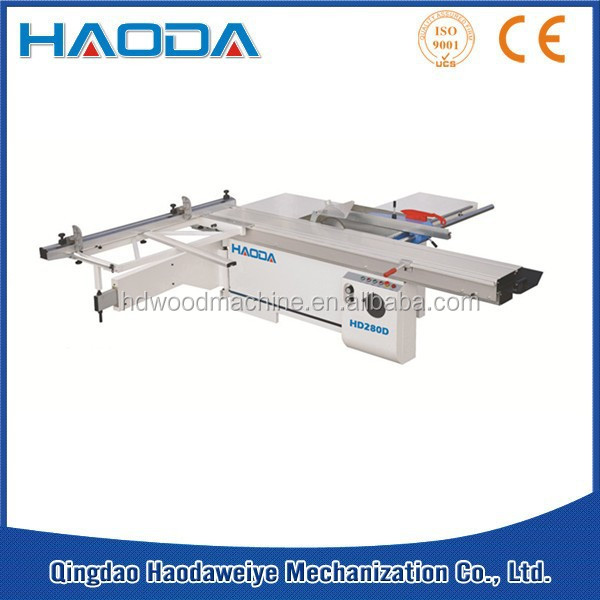 HD280D haoda woodworking table panel saw machins with pretty good 