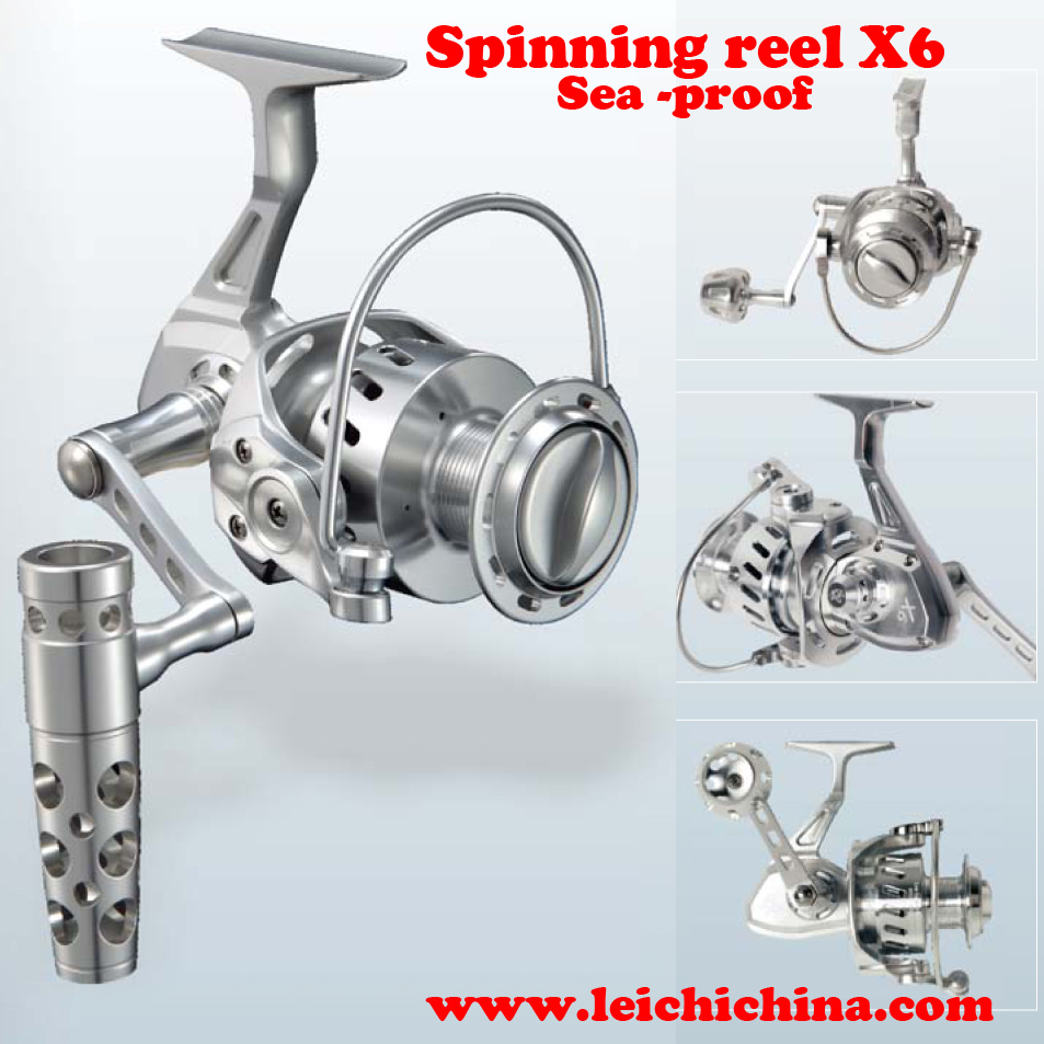 Chinese Wholesale Sea Proof All Cnc Cut Aluminum Spinning Fishing Reel