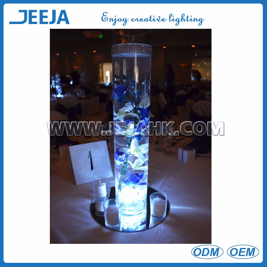 Waterproof Mini Led Lights For Vase Remote Controlled Crystal