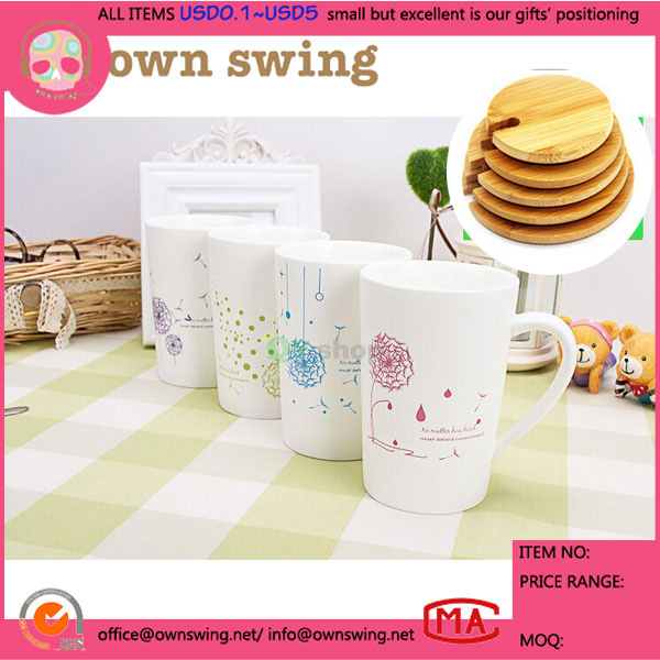 かわいいファッションデザイン高品質セラミックコーヒーカップ ふたとスプーン付仕入れ・メーカー・工場