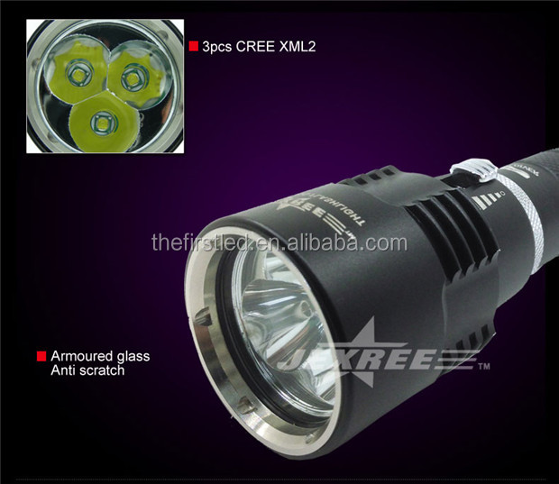 水中100メートル3xcreexm-l2主導アルミ合金充電式ledダイビング懐中電灯問屋・仕入れ・卸・卸売り