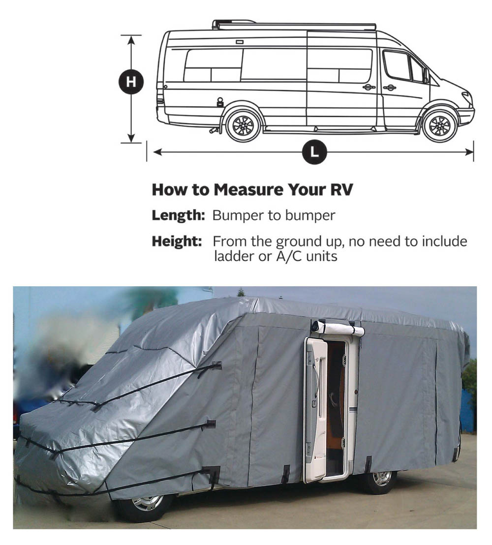 Tailored Class B Caravan Cover/rv Cover/motorhome Cover - Buy Rv Cover ...