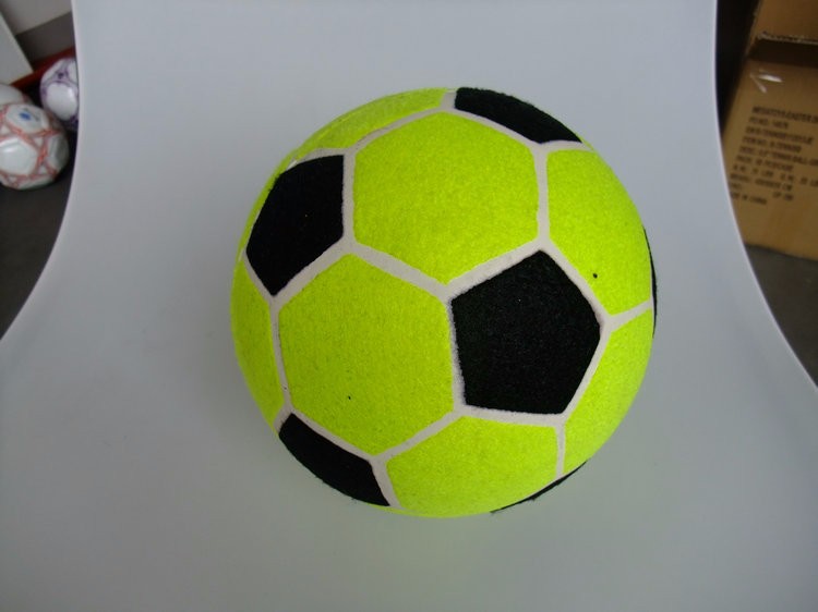 面白い革新的なサッカー格好カスタムプリントテニスボール用演奏仕入れ・メーカー・工場