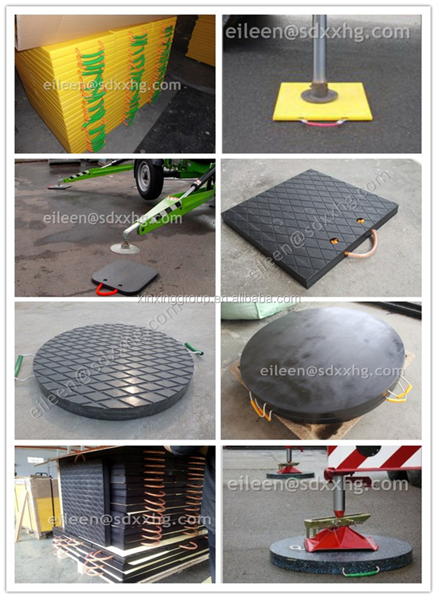 Outrigger Pads And Outrigger Mats For Cranes And Working Platforms
