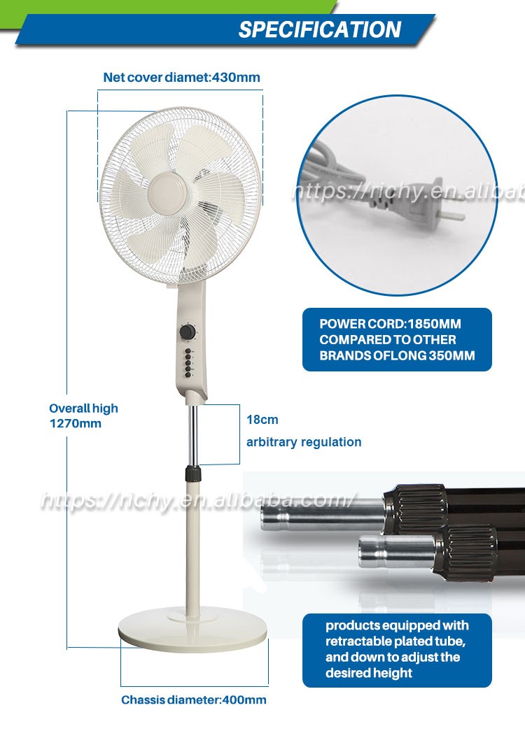 Electric Charging 16" Inverter Spare Parts Price Stand Fan Buy 16