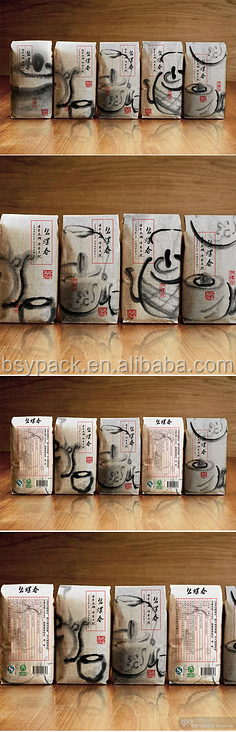 Pyramid tea bag with string filter paper tea bag with string empty tea bag