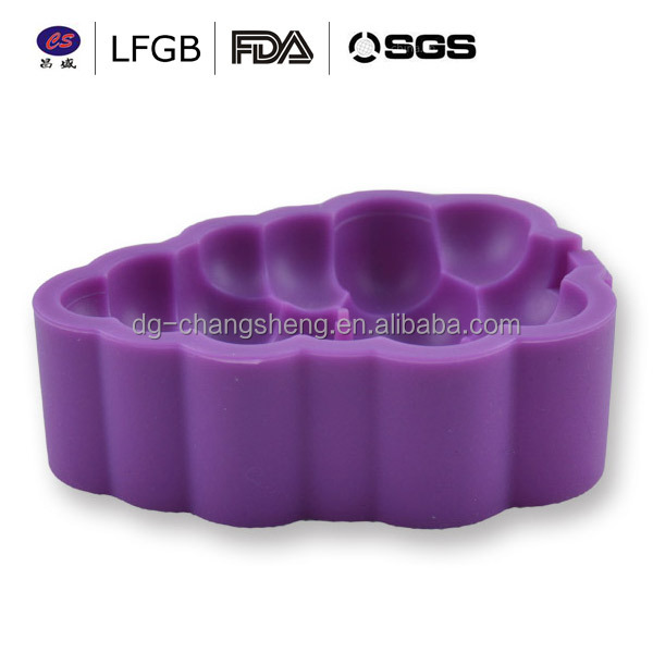 small red wine and grapes fondant cake molds silicone rubber