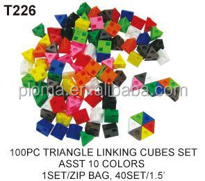 (t227) 250個をリンクする正方形のブロックセット問屋・仕入れ・卸・卸売り
