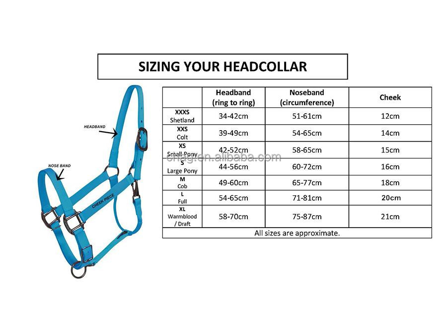 1 Inch Nylon Horse Halter With Brass Fittings,Western Headstall Buy 1