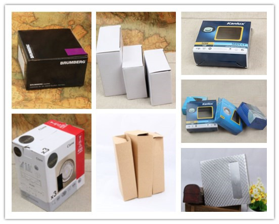 Luxury laminationed high grade champagne paper box