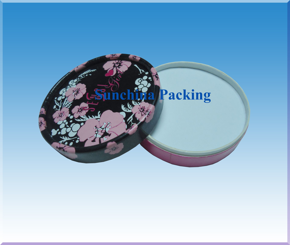 丸型の設計ペーパーパッキングのための空の緩い粉の箱仕入れ・メーカー・工場