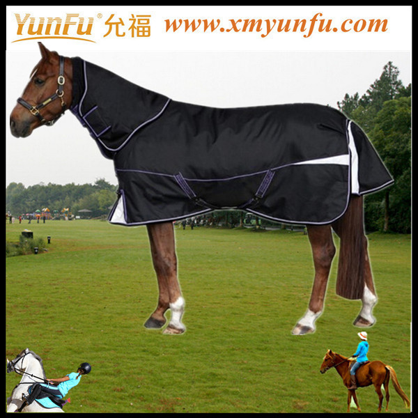 織りのポリエステル安定した600dキルティングパターン冬馬の敷物問屋・仕入れ・卸・卸売り