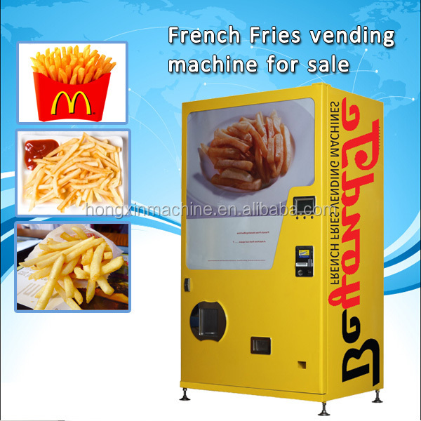 The fastest french fries vending machine in the world