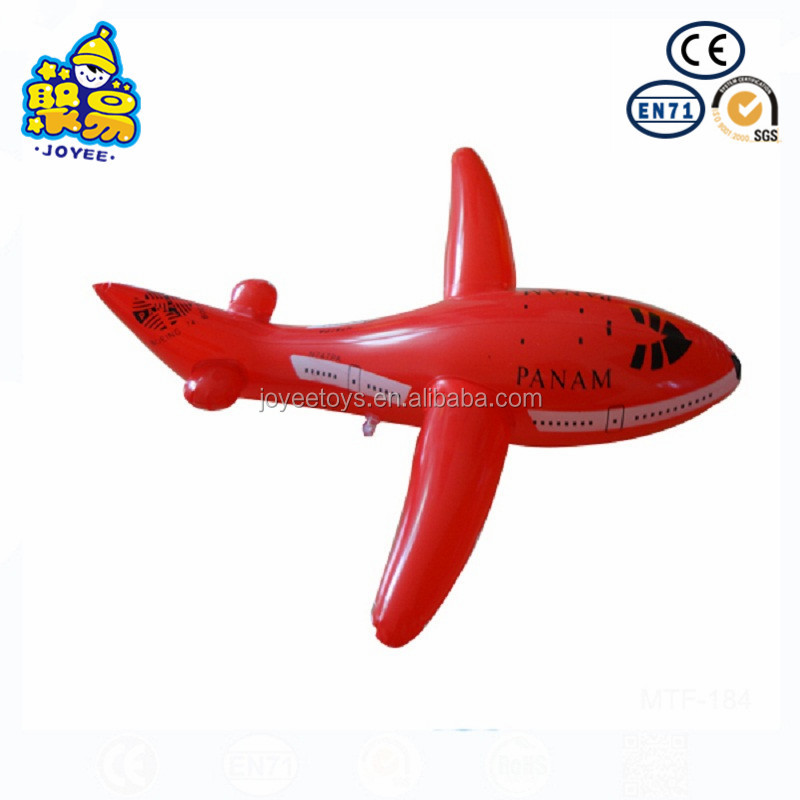 Eco Friendly Pvc Inflatable Air Plane Decoration Plane Toys