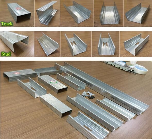 Galvanized Steel C Stud & U Track/metal Channel Buy Galvanized Steel