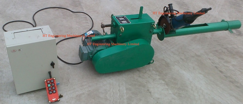 steel wire threading machine
