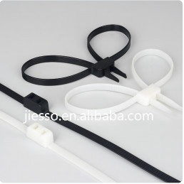 中国品質良い94v-2セルフ- ロックプラスチック黒のネクタイ配線を紐で縛る仕入れ・メーカー・工場