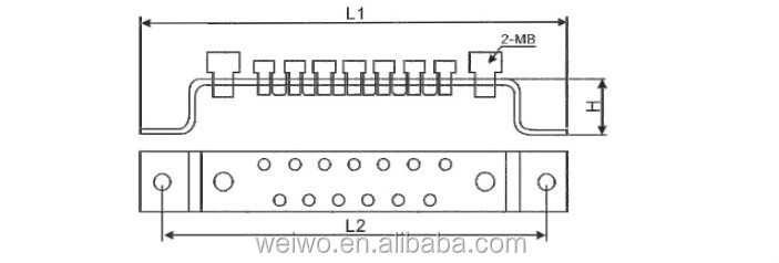 Wl-032モータ端子ブロック仕入れ・メーカー・工場