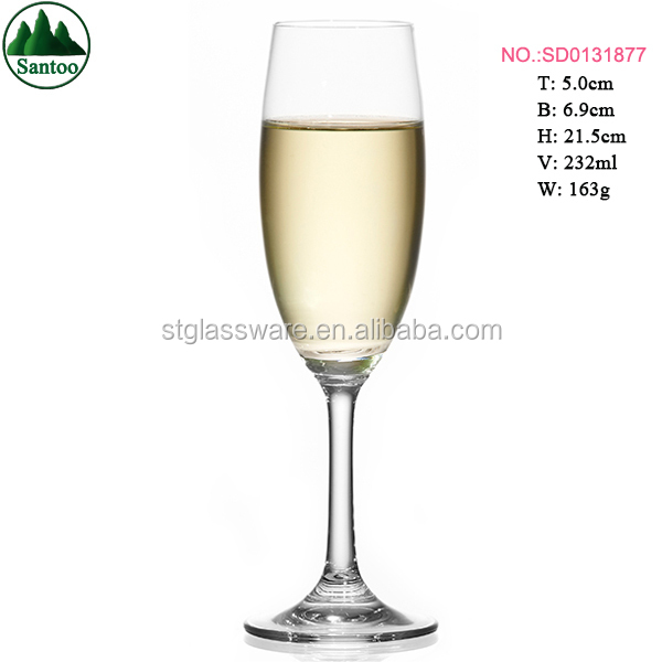 Factory Directly No Lead Crystal Champagne Coupes