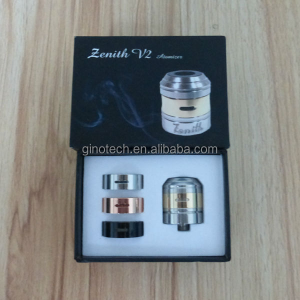 Ginoteh zenith v2 rda clone/zenith atomizer RDA Rebuidable Dripping Atomizer