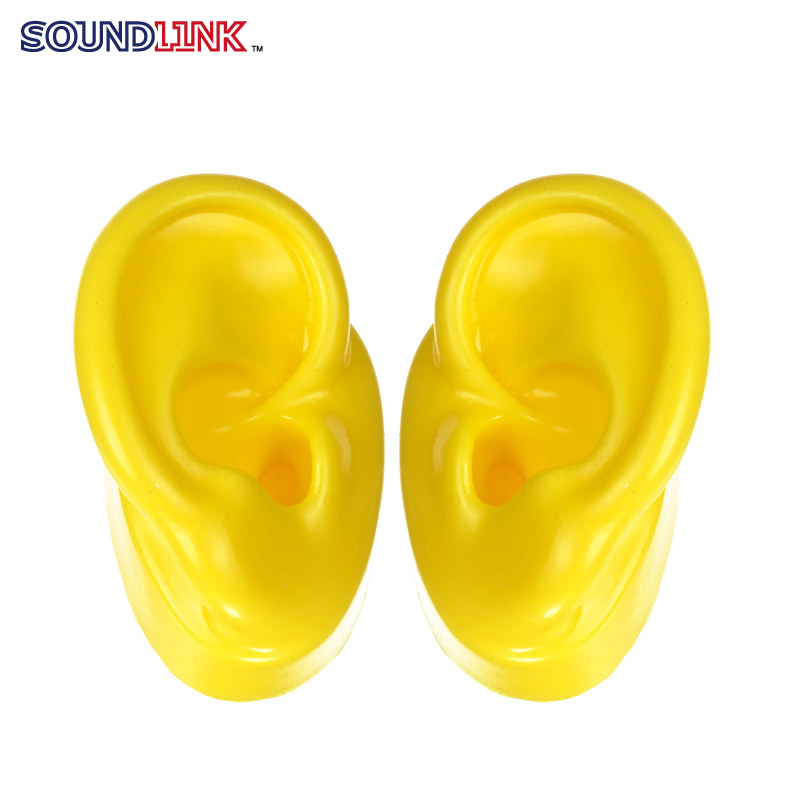 yellow silicon ear model