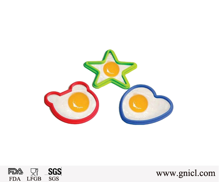 2014 Silicone Cake Style Heart Egg Cooking Mold