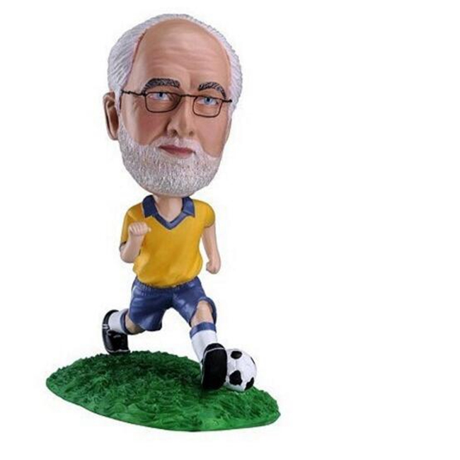 Make Custom Soccer Player Collectible Figure/plastic Football Player
