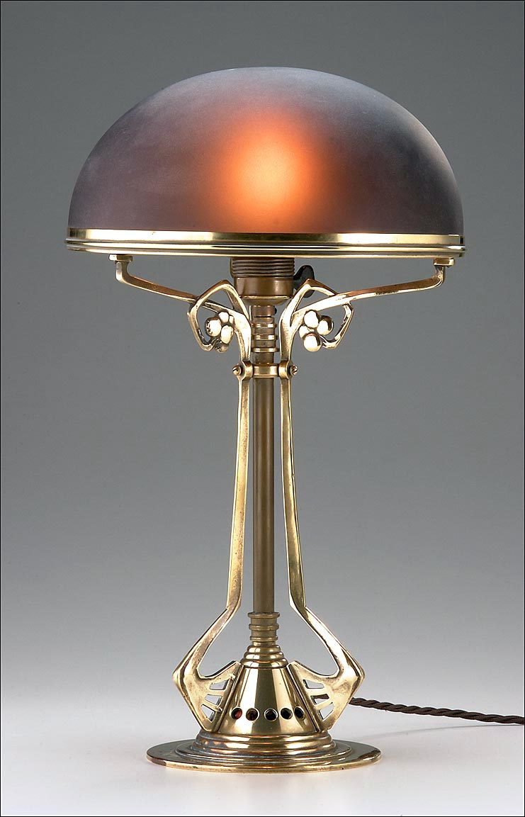 German Jugendstil Table Lamp