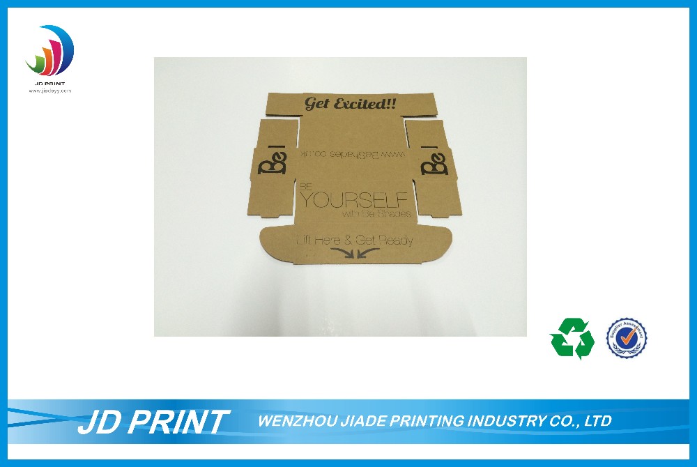 2015卸売新しい種類クラフト紙ボックス用サングラス小売仕入れ・メーカー・工場