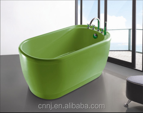 (612A) yellow color small short freestanding bathtub問屋・仕入れ・卸・卸売り
