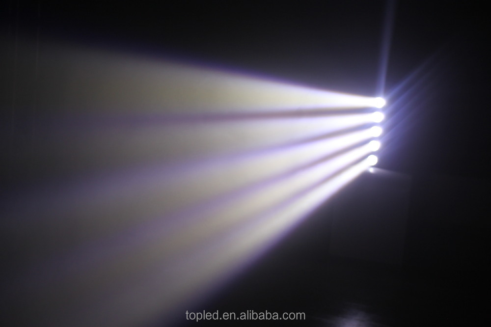 Dmxledバー5*cw狭いビームledリニアビームバー販売のための驚くべき効果ビーム光仕入れ・メーカー・工場