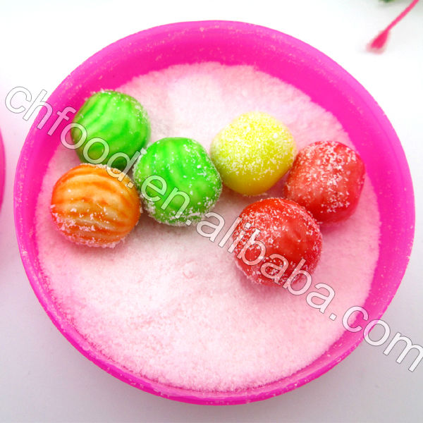 2014 Sour Bubble Gum,Sour Powder With Bubble Gum