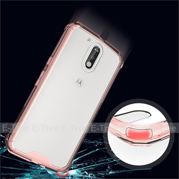 soft TPU phone back cover case for Motorola G4 Plus