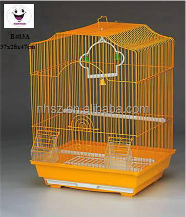 装飾的な金属の正方形のオウム鳥かご製造元から直接販売仕入れ・メーカー・工場