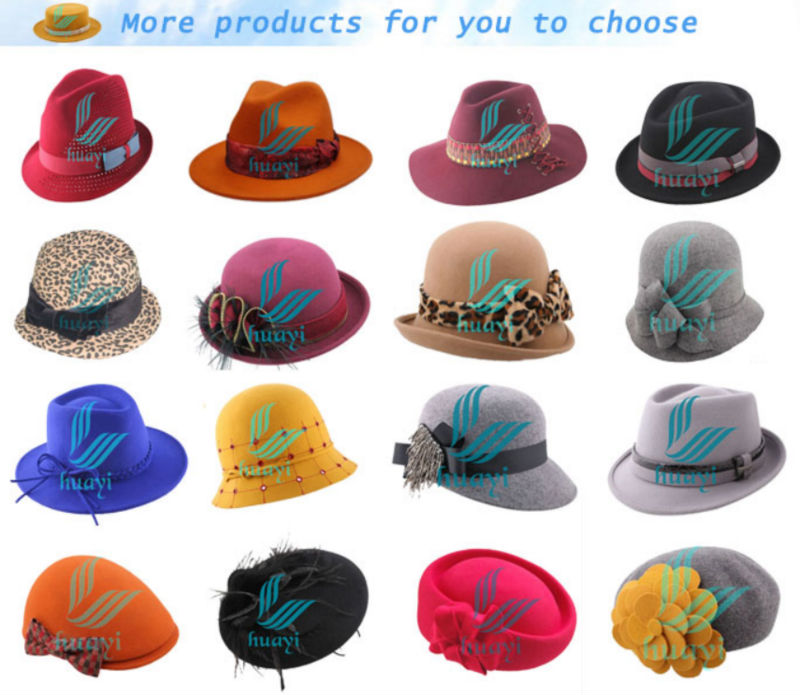100％羊毛フェルトフェドーラ帽子メンズ帽子冬の帽子仕入れ・メーカー・工場