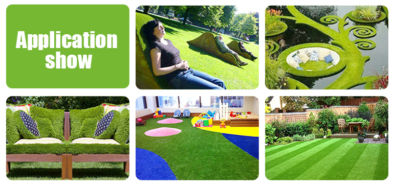 庭の装飾風景安い人工芝カーペット仕入れ・メーカー・工場