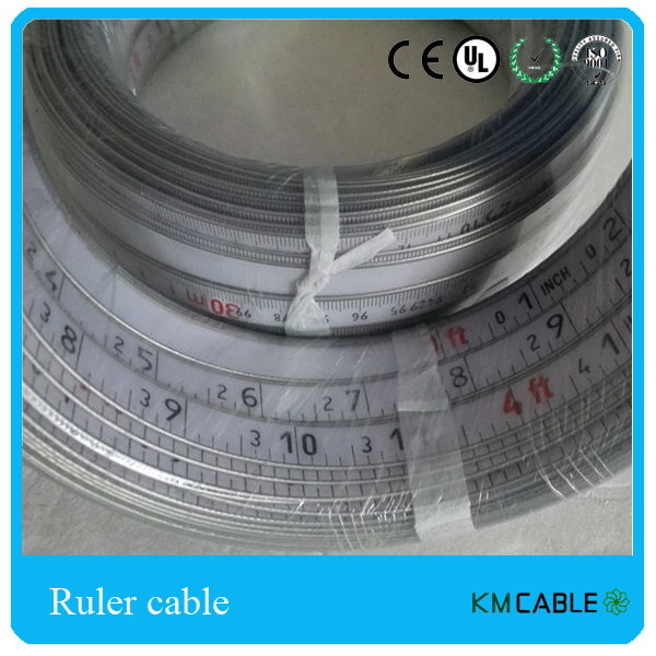white ruler cable