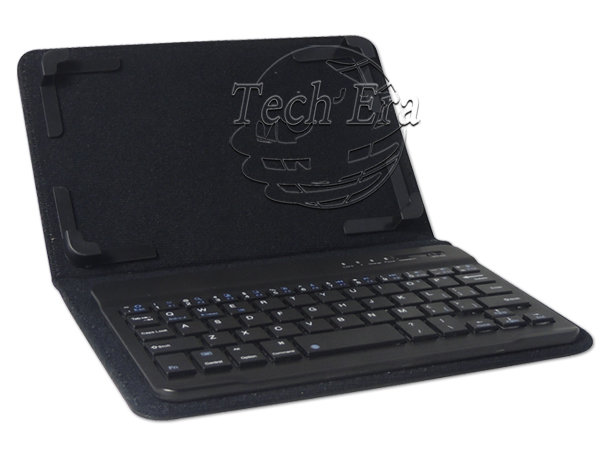 ユニバーサル7/8インチタブレットケースポートフォリオpuw/取り外し可能なbluetoothキーボード問屋・仕入れ・卸・卸売り