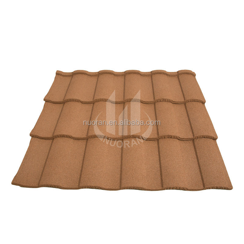 Ce証明書0.4mm石の表面処理鋼板の/砂コーティング瓦ぶき屋根/カラフルな砂コーティングされた屋根の鋼材問屋・仕入れ・卸・卸売り