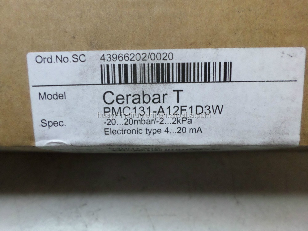 endress hauser cerabar t presure transducer pmc131-a1b01a1n, e h