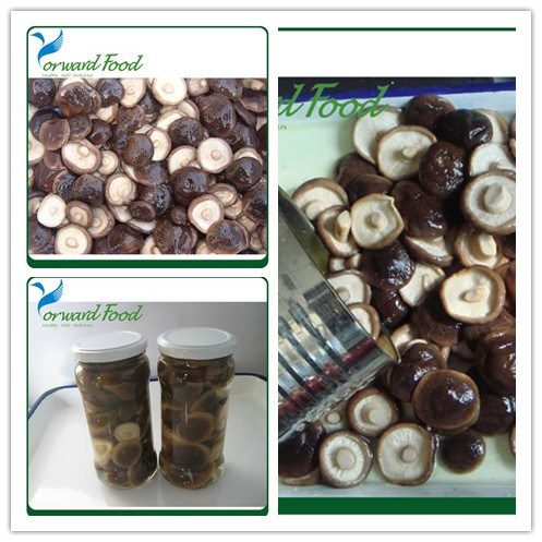 400g fresh whole shiitake mushrooms in jars