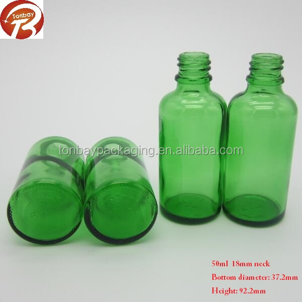 緑のエッセンシャルオイルガラスのドロッパーボトル仕入れ・メーカー・工場