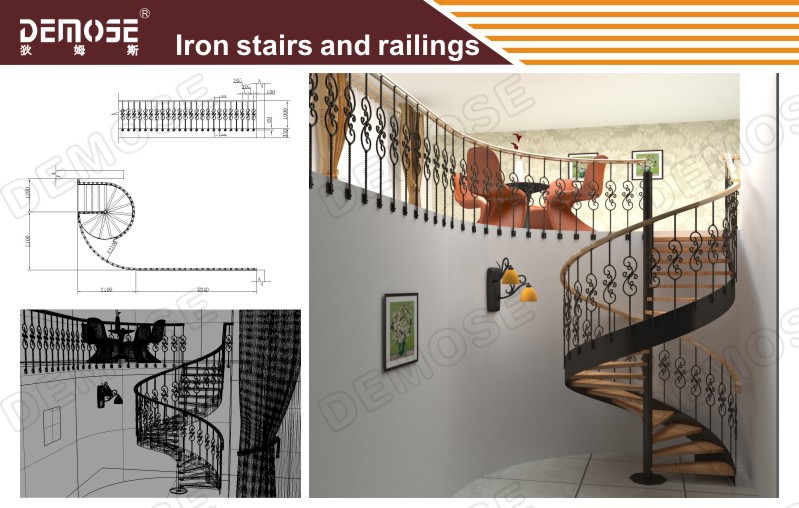 Sala scale e atterraggio idee di decorazione e idee stair ... Decorazione Ringhiera Scala