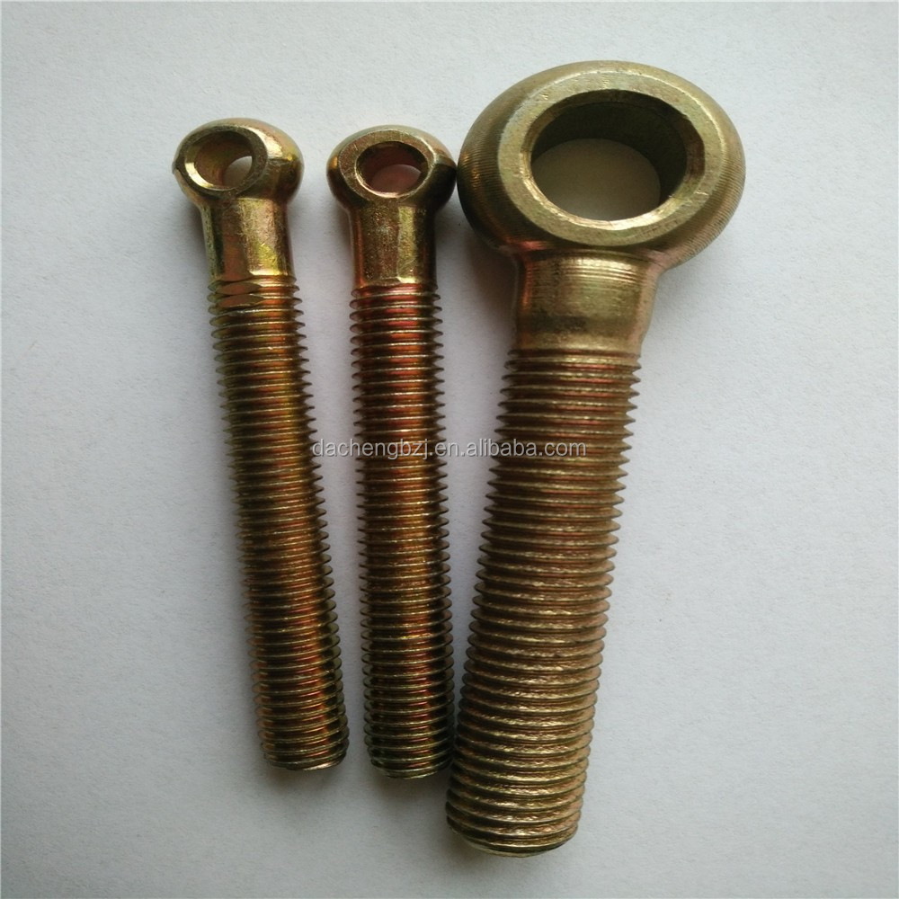 grade 8.8 m20 carbon steel swing bolt ( eyelet bolt) with nut