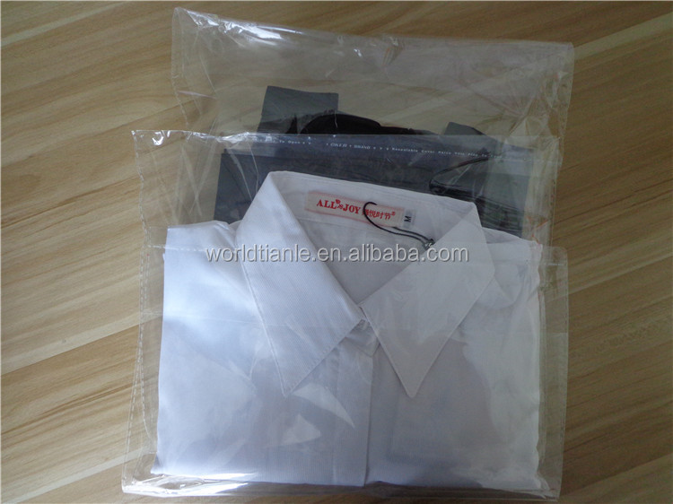 Opp Plastic Garment Bag,Tshirt Clear Cheap Garment Opp Bags Packaging
